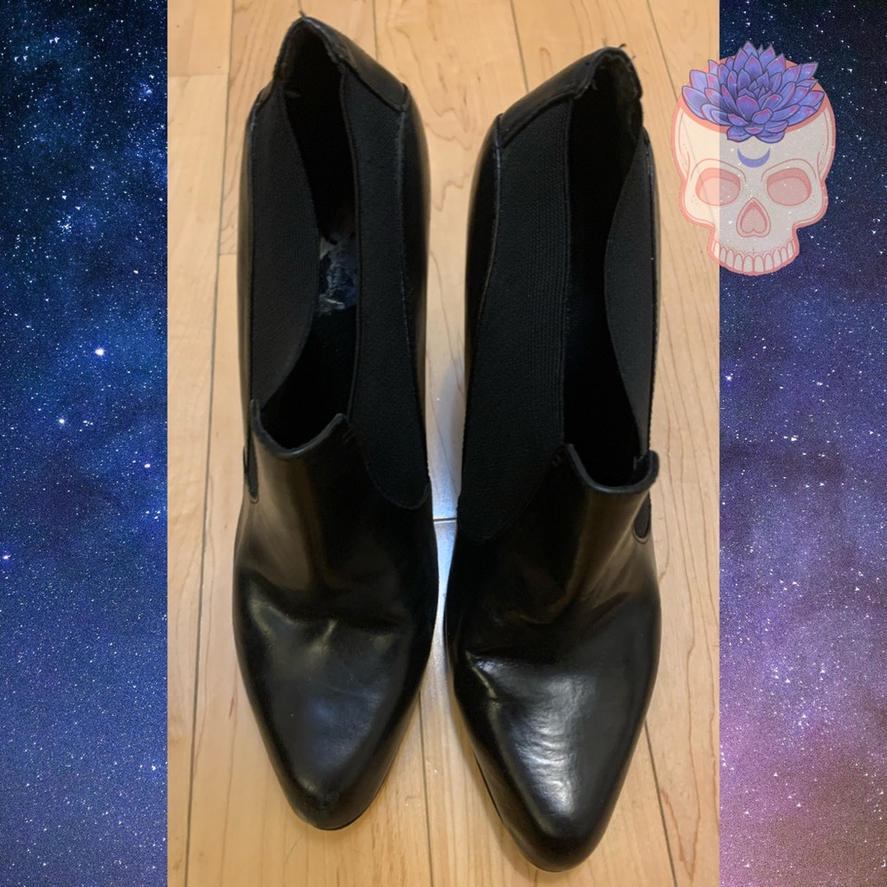 Black booties